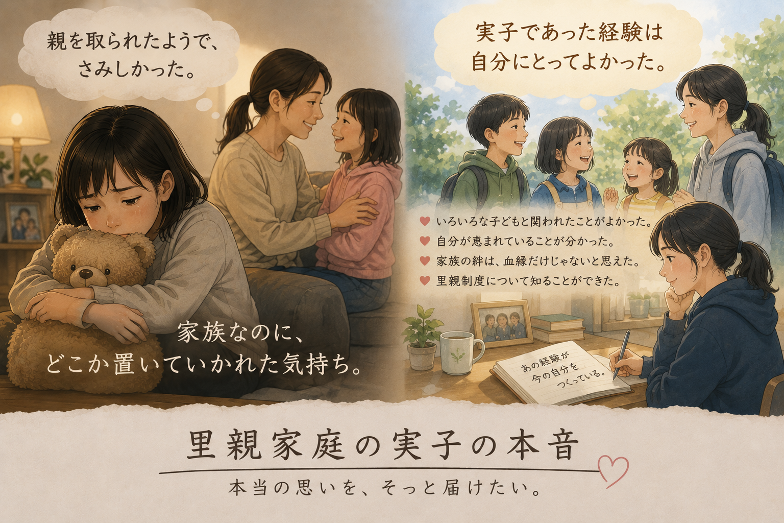 実子の本音